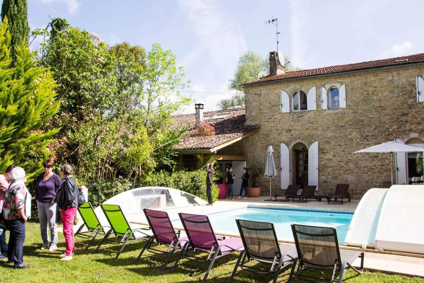 Le Clos D'Any Fontet Exterior foto